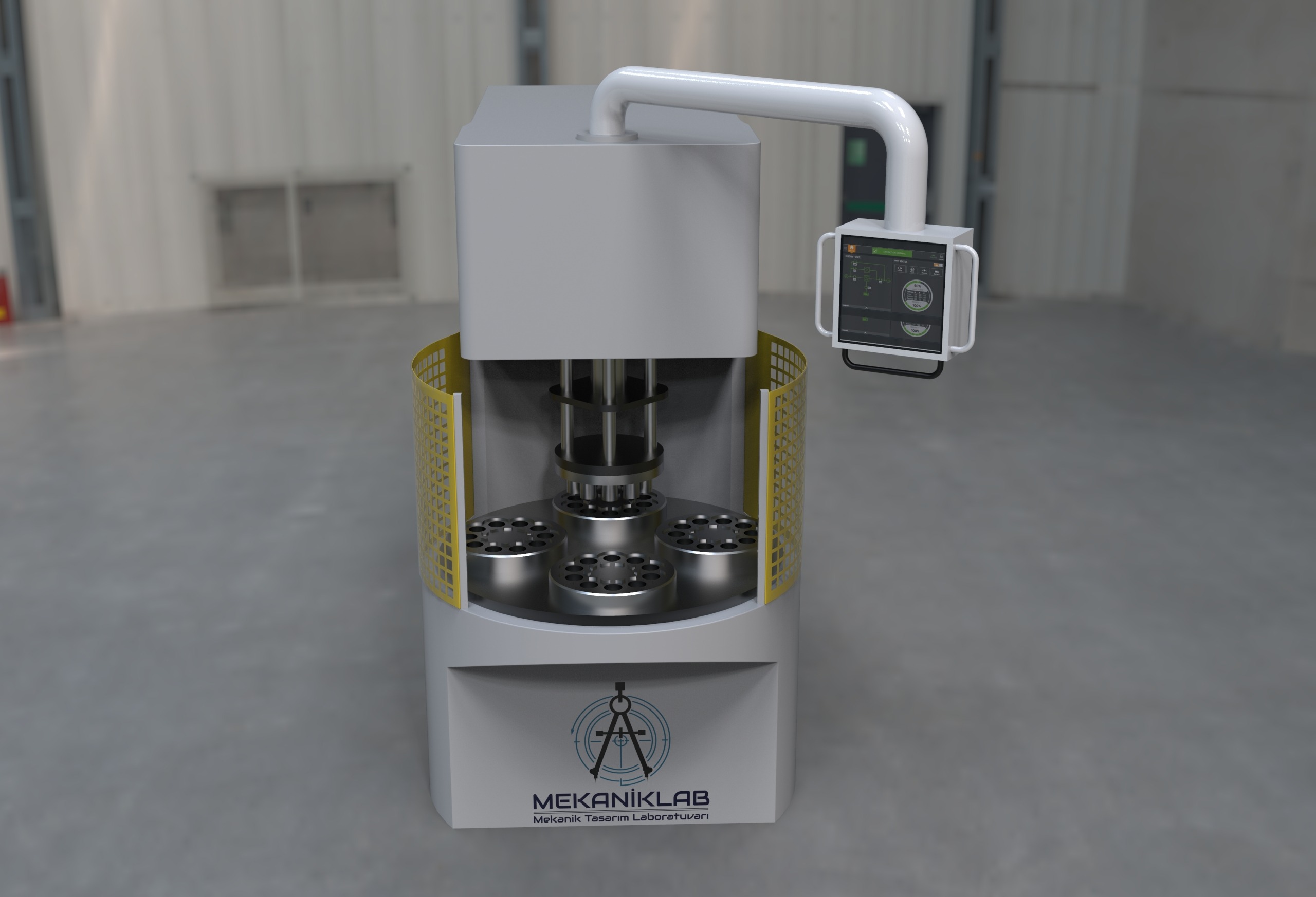 Brülör Bek Trim Makinesi