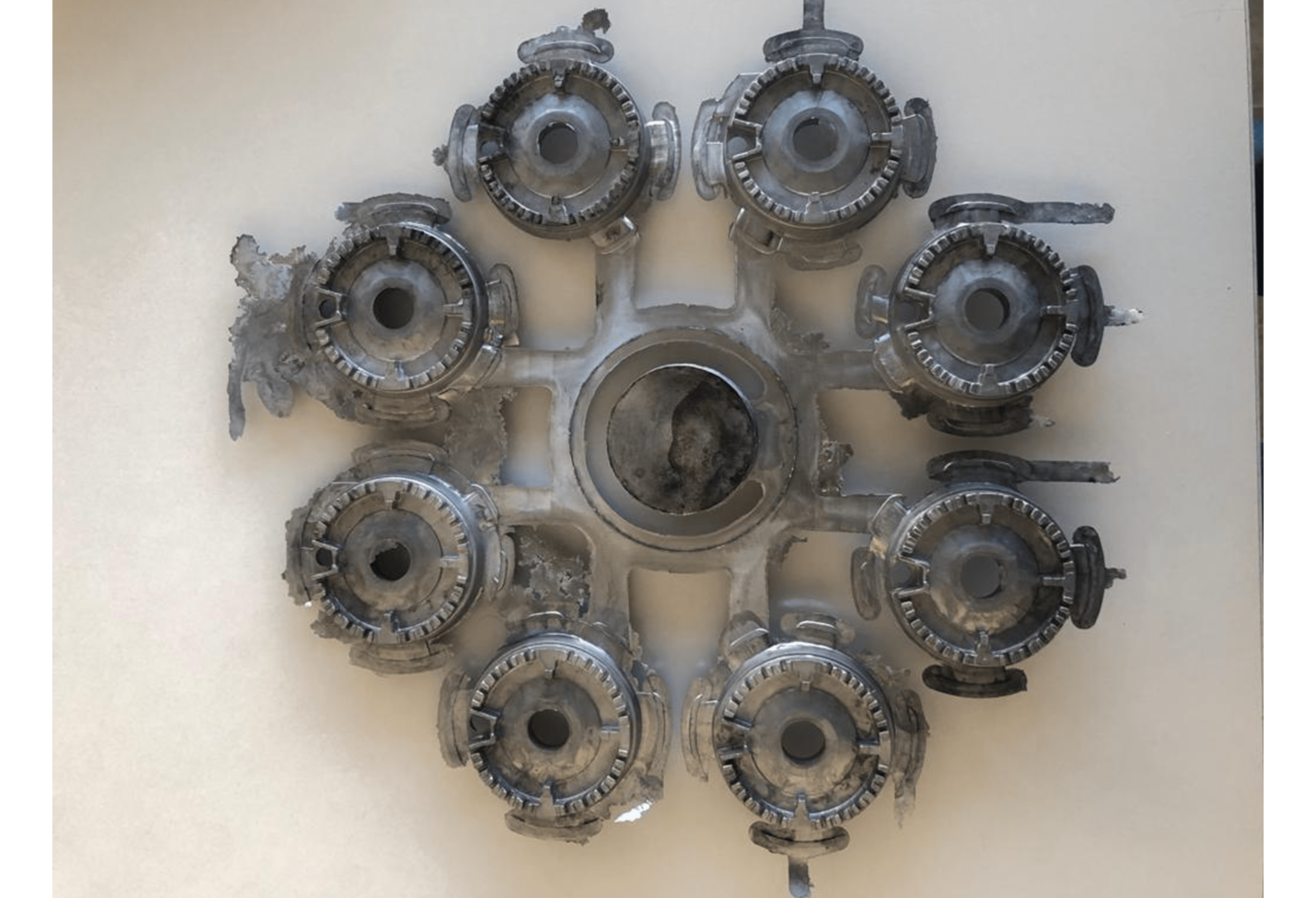 Brülör Bek Trim Makinesi