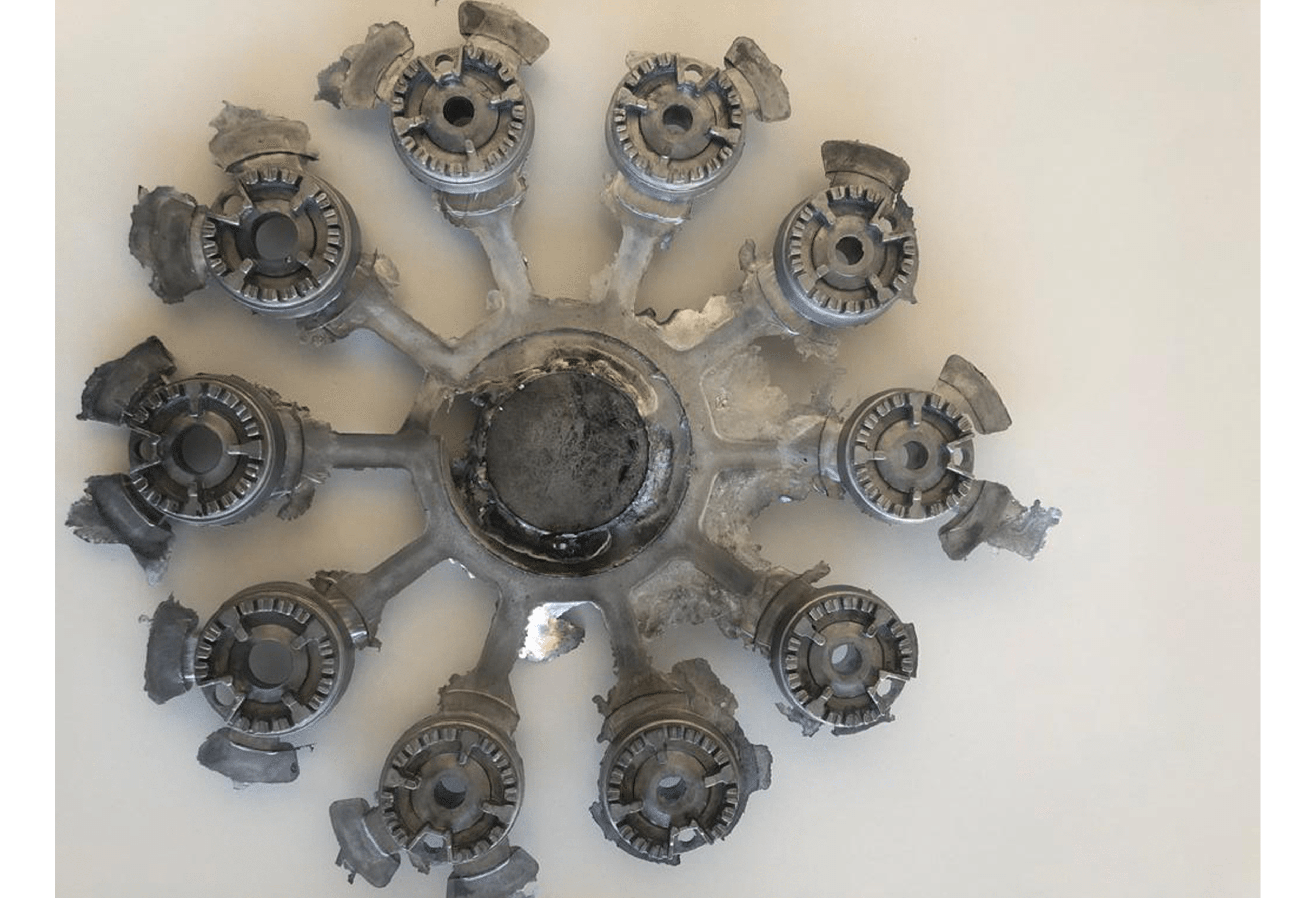 Brülör Bek Trim Makinesi