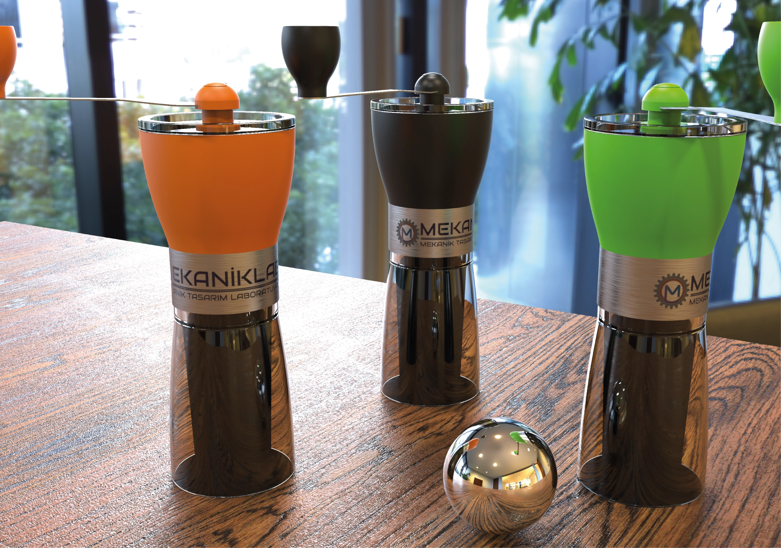 Endüstriyel Tasarım - Kahve Öğütücü Değirmen