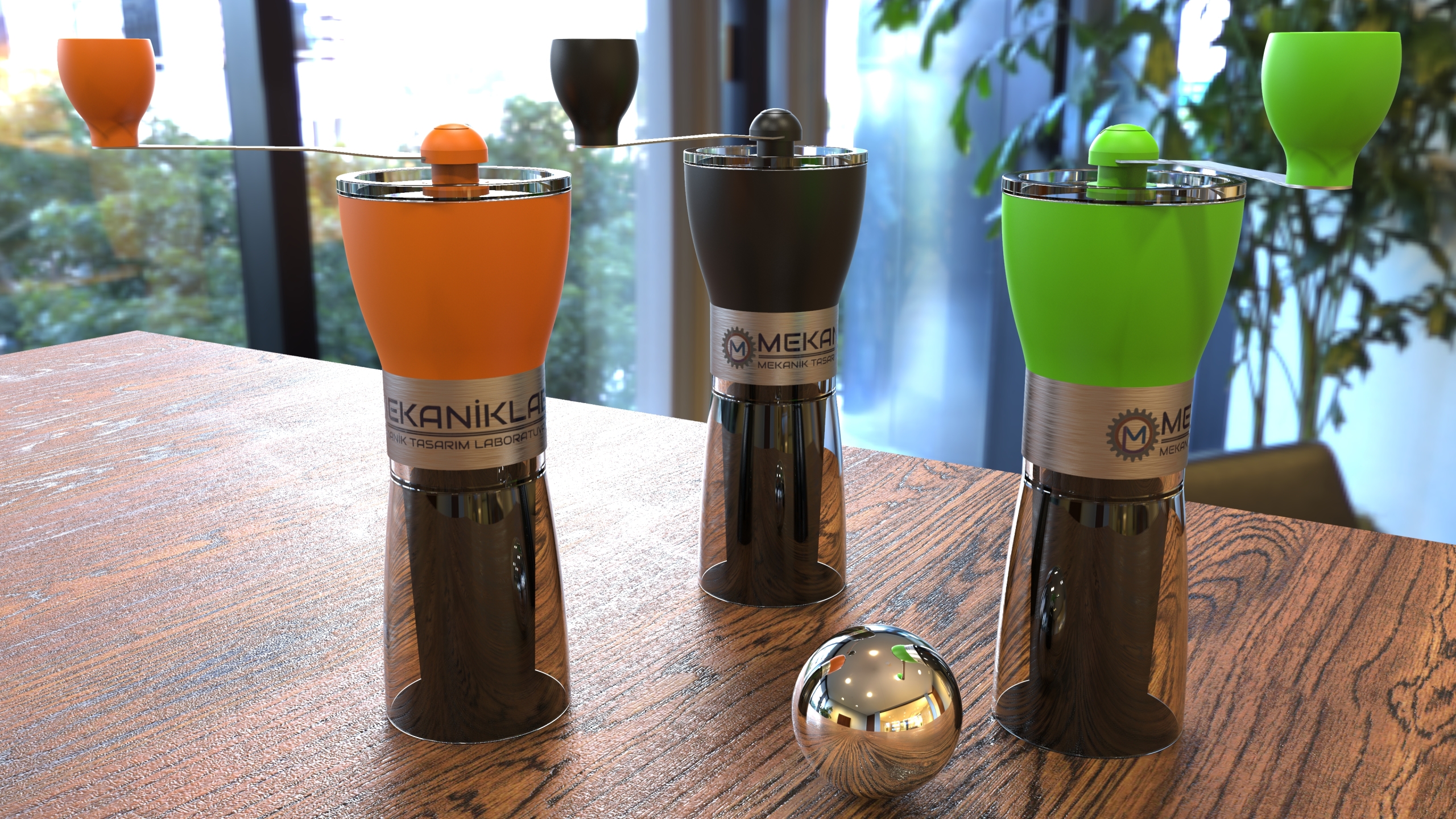 Endüstriyel Tasarım - Kahve Öğütücü Değirmen